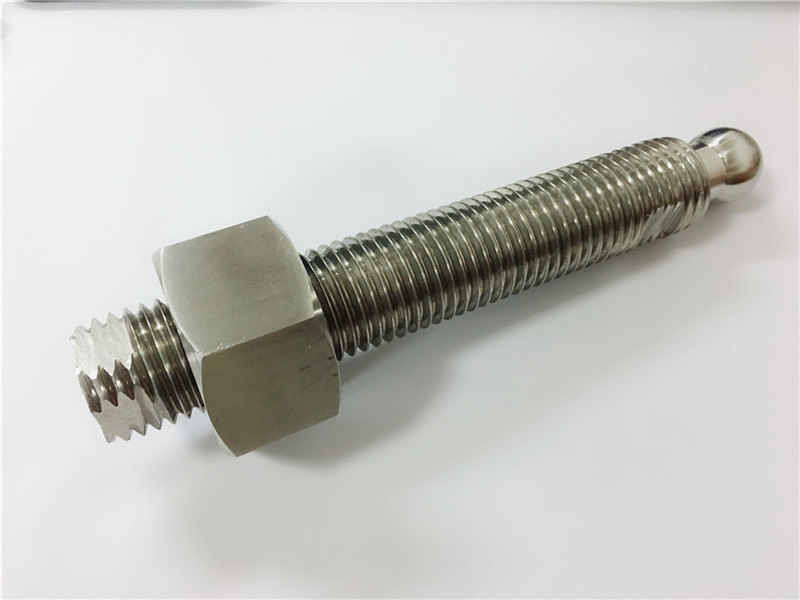 カスタマイズされた高品質CNC旋盤ターニングチタンボールスタッドファスナー